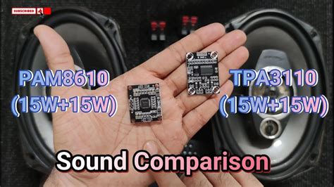 pam8610 vs tpa3110.